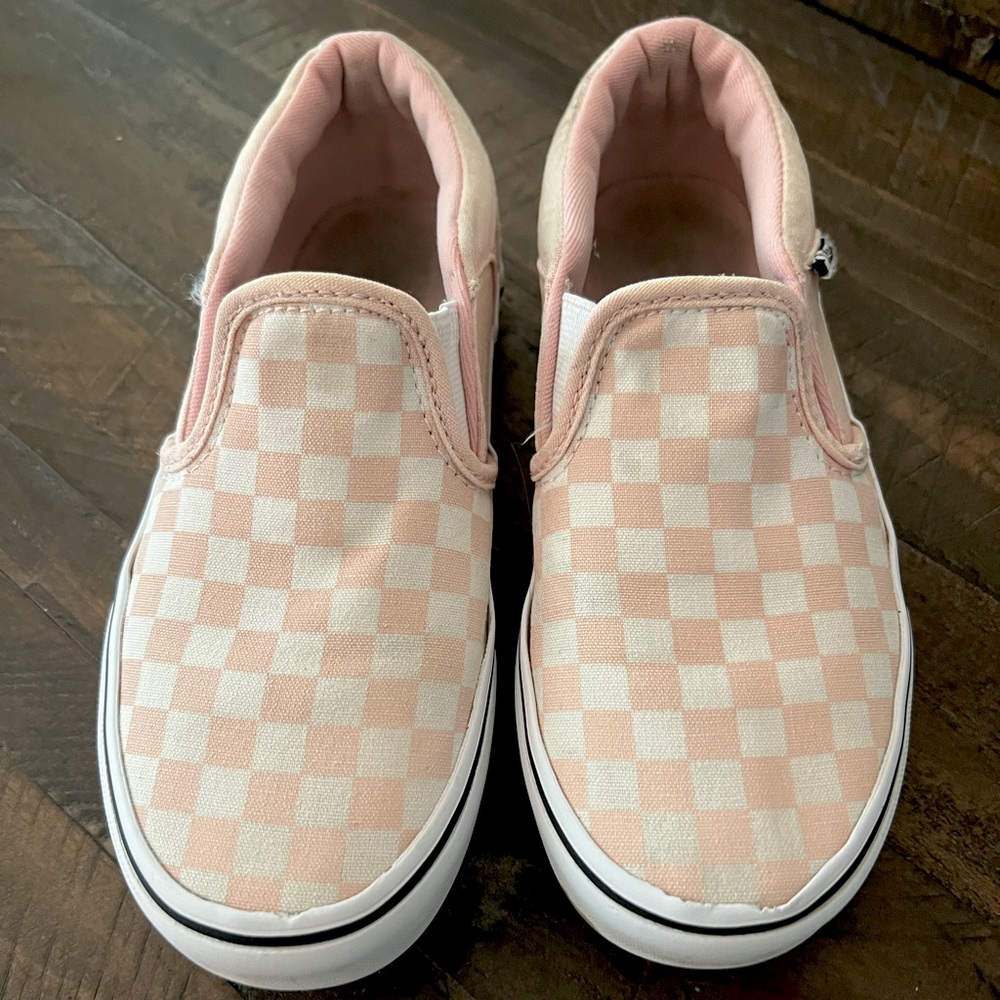 Size 2 kids slip on Vans